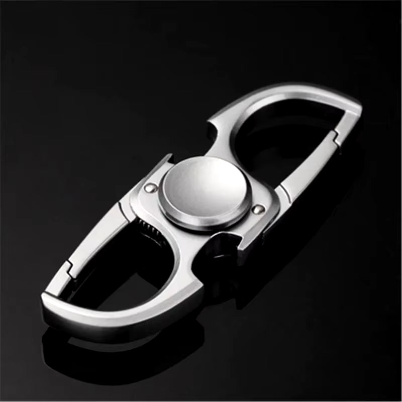 Fidget Spinner Keychain Bottle Opener – Ultimate 3-in-1 Stress Relief & Convenience Tool!