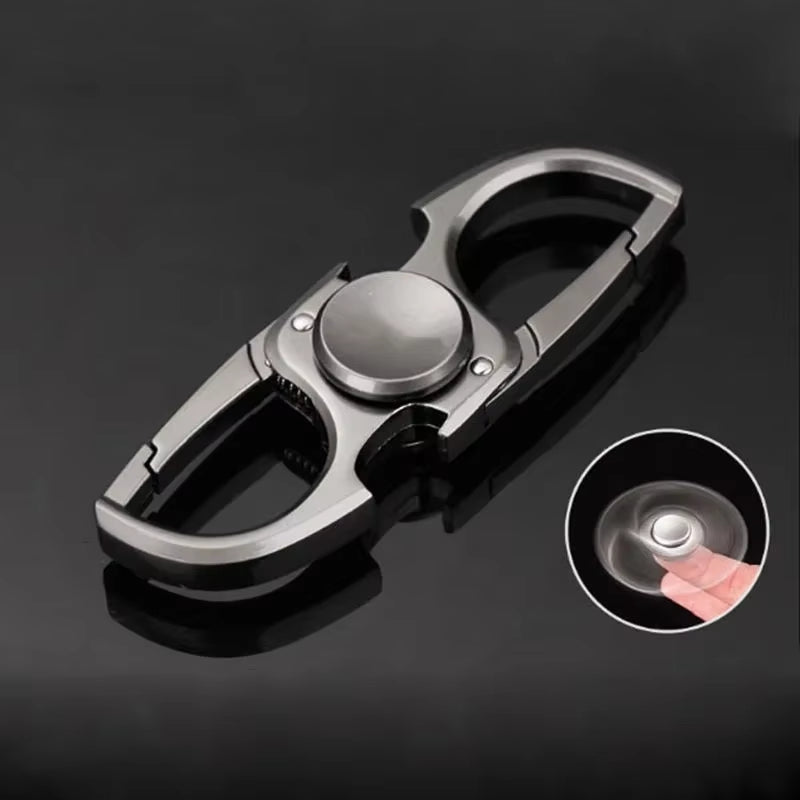 Fidget Spinner Keychain Bottle Opener – Ultimate 3-in-1 Stress Relief & Convenience Tool!