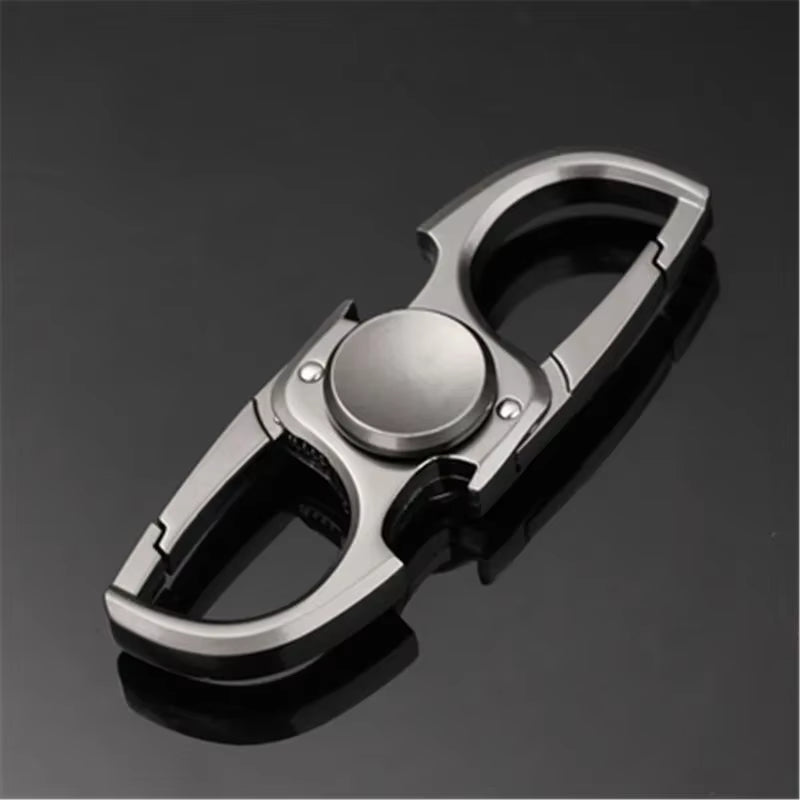 Fidget Spinner Keychain Bottle Opener – Ultimate 3-in-1 Stress Relief & Convenience Tool!